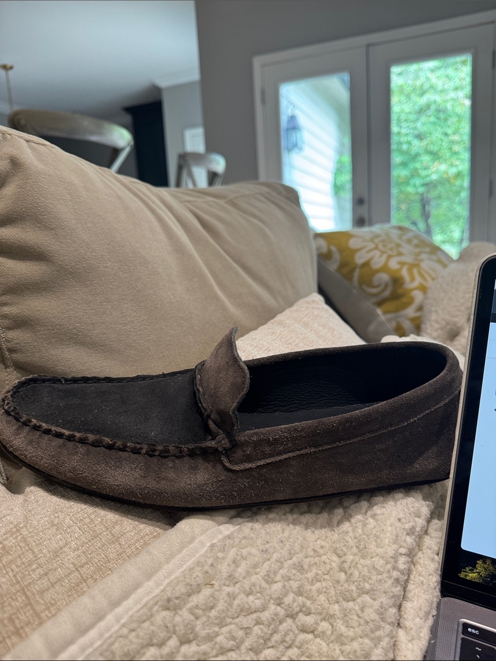 Allen Edmonds super sport driving moccasin suede sz 11